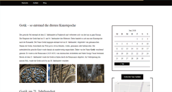 Desktop Screenshot of gotischersaal.de