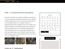 Tablet Screenshot of gotischersaal.de